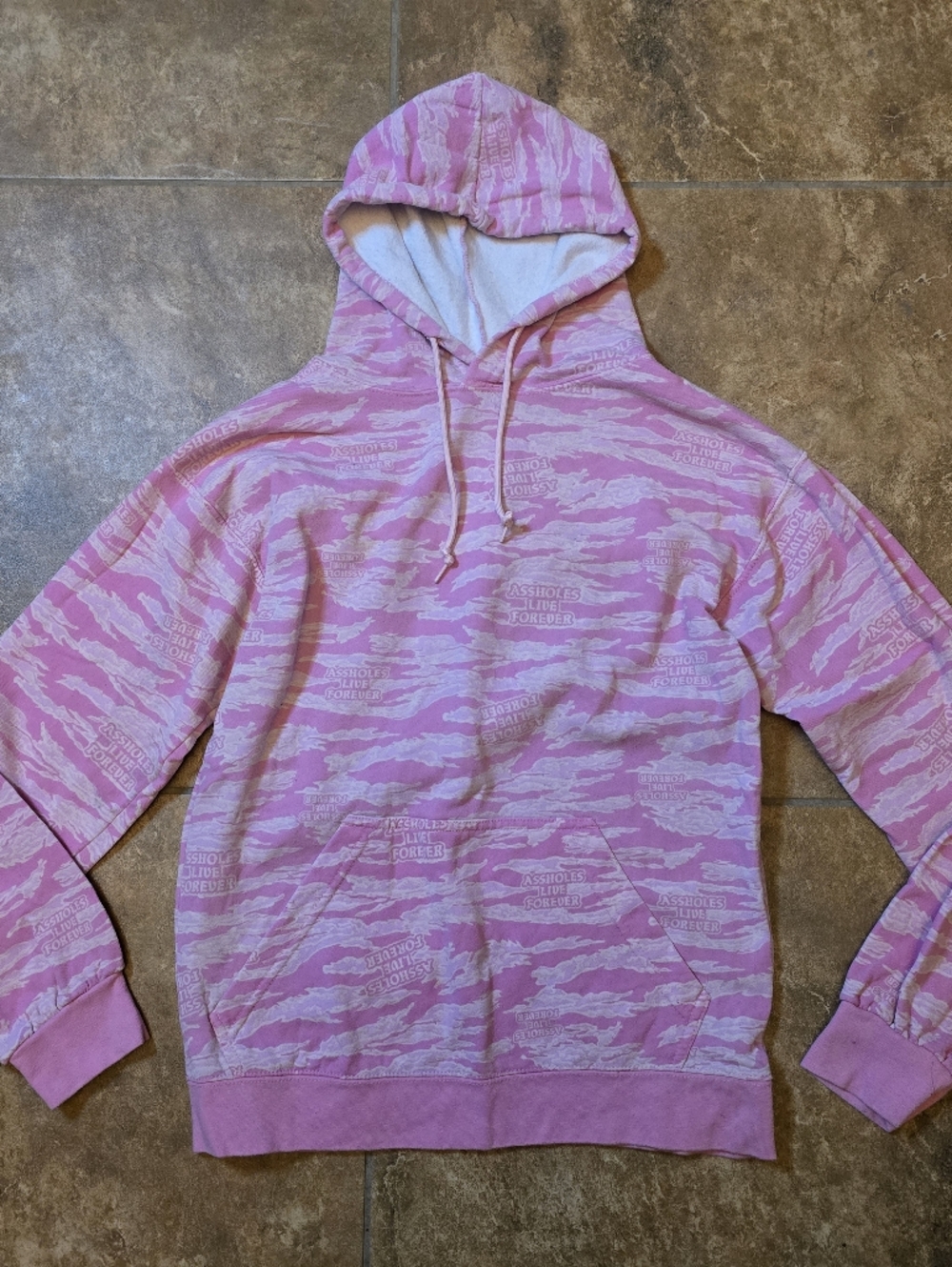 Pink Camo | ASSHOLES LIVE FOREVER | Hoodie Long Sleeve